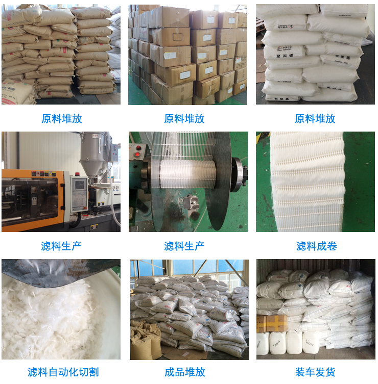 彗星式纖維濾料